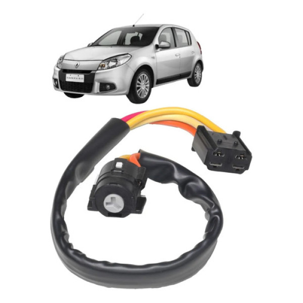 Comutador De Ignicao Sandero Clio Logan 2007 2012 Marilia