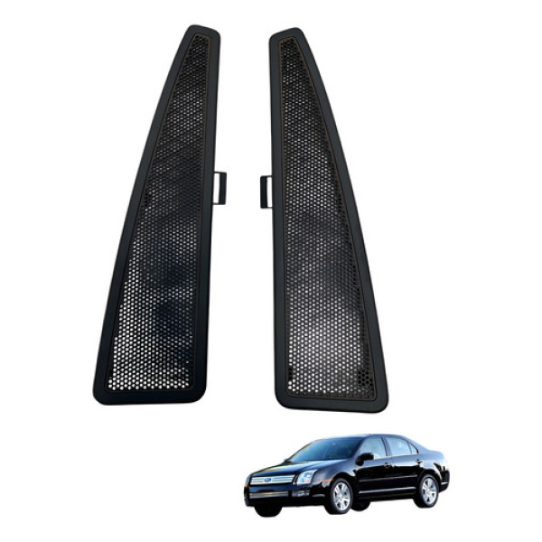 Par Tela Do Alto Falante Tampao Bagagito Fusion 2008 (usado) Preto