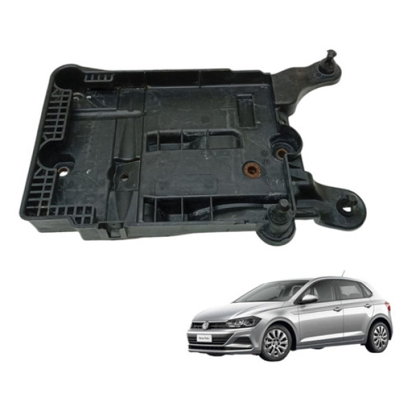 Suporte Base Caixa Da Bateria Vw Polo Tsi 2018 2019 2020