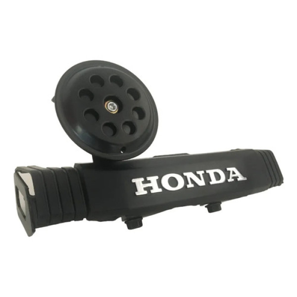 Kit Emblema Frontal E Buzina Cg125 Titan 1995 1999 Cg Today Preto