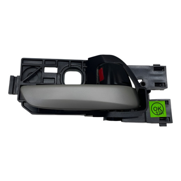 Macaneta Interna Porta Dianteira Direita New Fit 2015 2017 Preto Dianteira