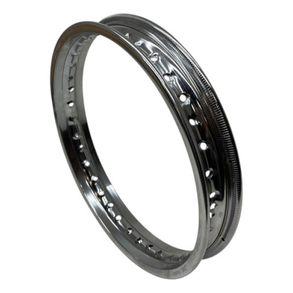 Aro Roda Protork 14x160 Traseiro Biz 100/ Biz 125/ Pop 100 Prateado