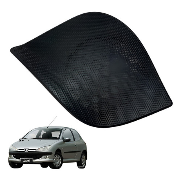 Tela Alto Falante Dianteiro Direito Peugeot 206 2004 2006 Preto