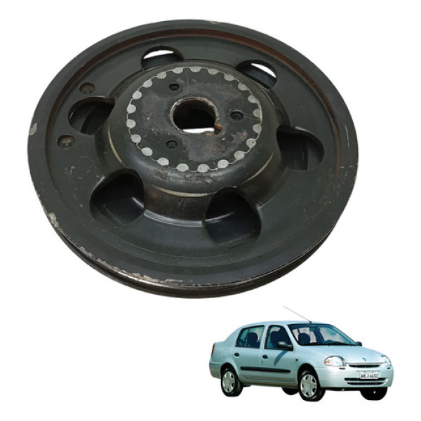 Polia Do Virabrequim Clio 1.0 2001 2004 Original (usado)