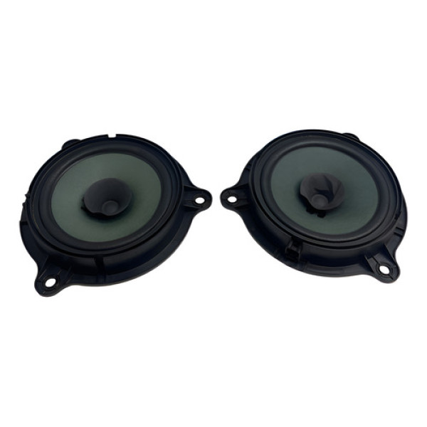 Par Auto Falante Porta Dianteira Kicks 2018 2019 2020 Preto