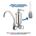Bico Adaptador Torneira Saída P/ Filtro Rosca 1/4