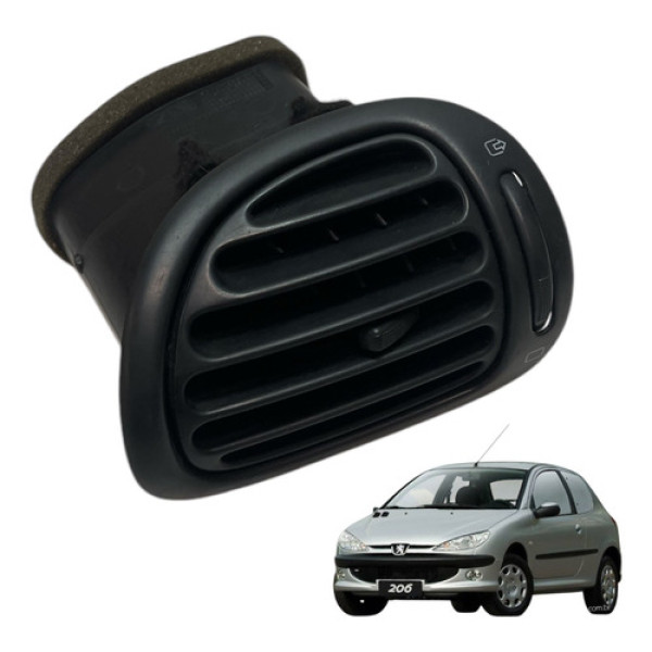 Difusor De Ar Lateral Direito Peugeot 206 2005 2006 (usado)