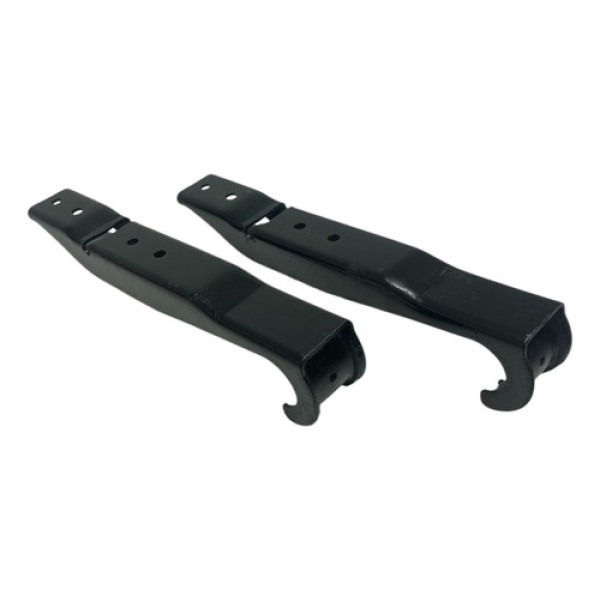 Par Gancho Suporte Trava Cabine Hyundai Hr 2009 2012 Preto Preto