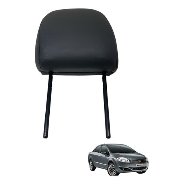 Cabeceira Banco Dianteiro Esquerdo Linea 2009 2010 (usado) Cinza