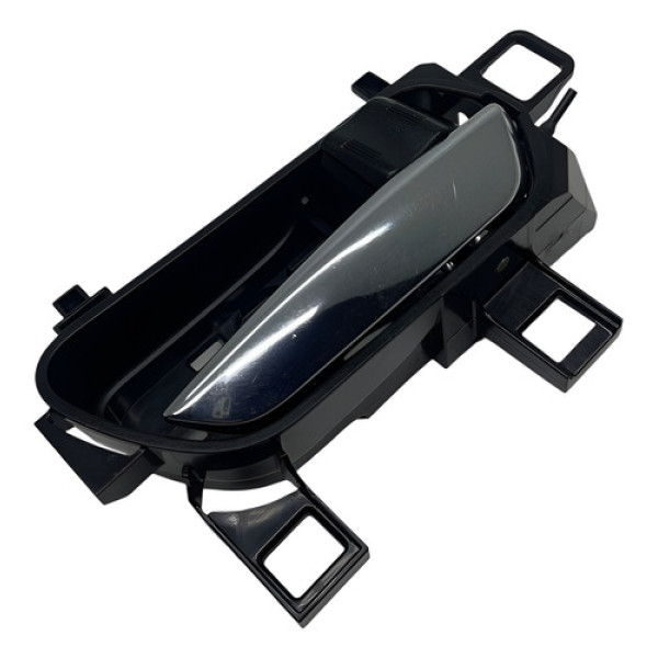 Macaneta Interna Porta Traseira Direita Kicks 2018 2019 2020 Preto Traseira