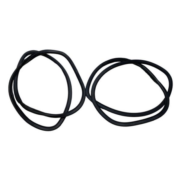 Par Borracha Porta Traseiras Cruze Hatch 2013 2016 (usado) Preto