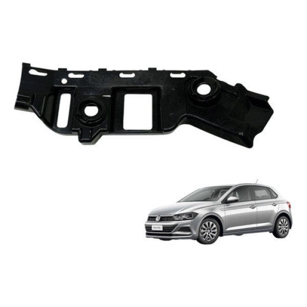 Guia Do Parachoque Traseiro Direito Polo Tsi 2018 2019 2020