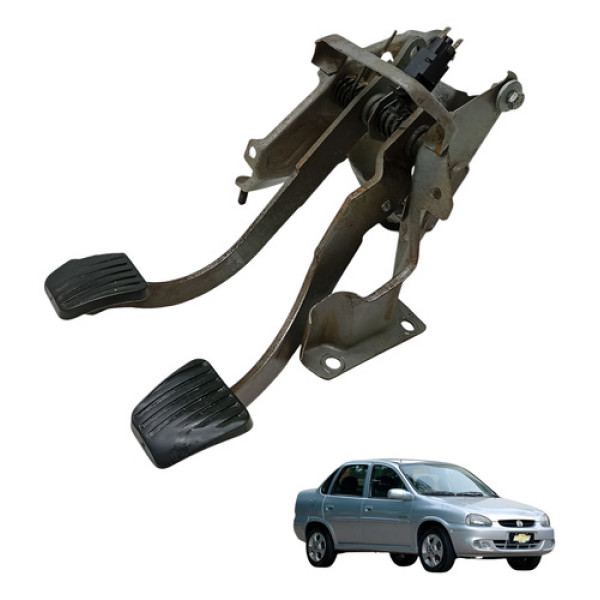 Suporte Pedaleira Freio Embreagem Corsa Classic 2000 2004