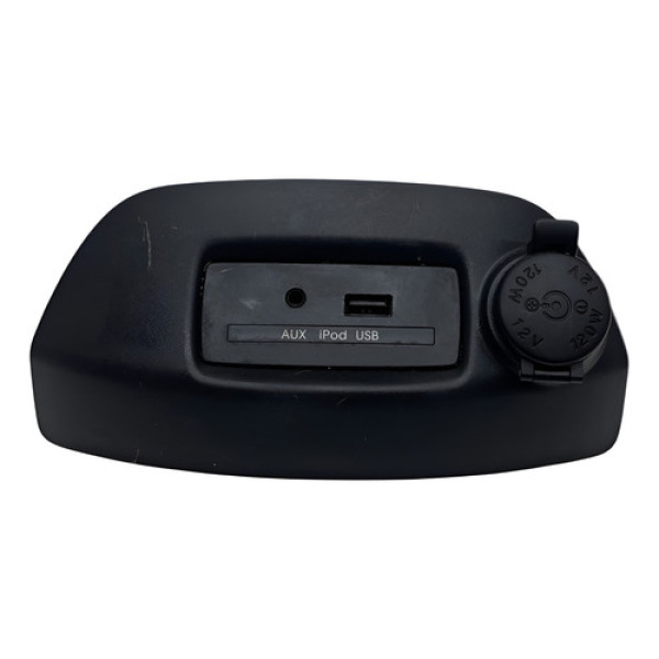 Moldura Painel Central Entrada Usb Acendedor Soul 2009 2011 Preto