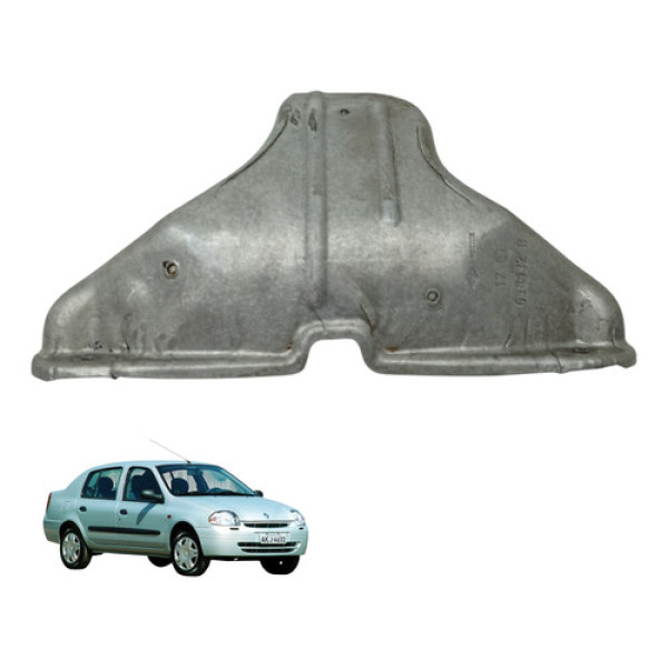 Defletor De Calor Coletor Do Escape Clio 1.0 16v 2001 2004