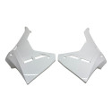 Par Aletas Carenagem Lateral Tanque Amx F25 Crf 250 2018/25 Branco