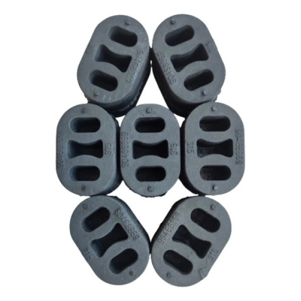 Kit Borracha Coxim Escapamento Vectra Astra 7 Pecas Mastra