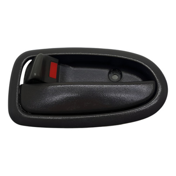 Macaneta Interna Porta Esquerda Hyundai Hr 2010 2011 2012 Cinza-escuro Dianteira