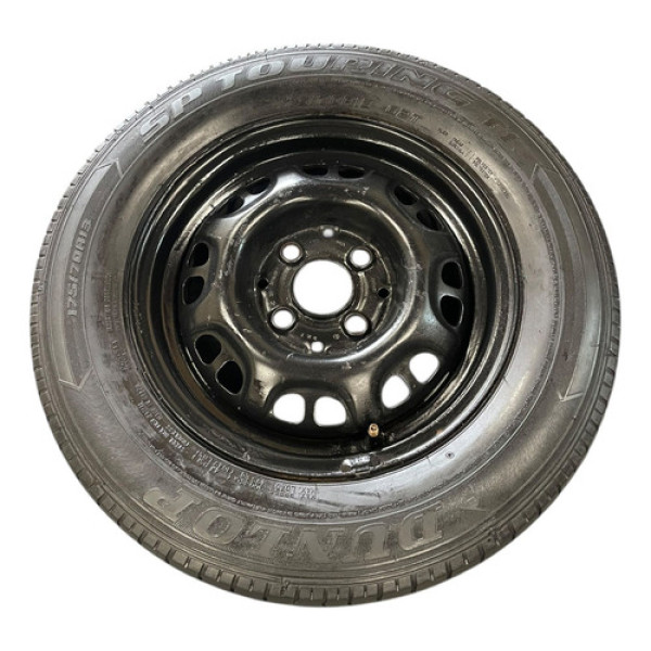 Roda De Ferro Com Pneu Aro 13 Gol Saveiro Parati G3 Original Preto
