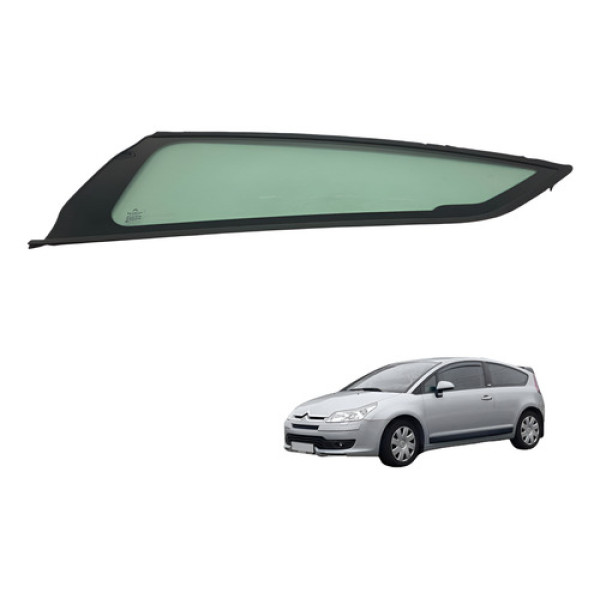 Vidro Traseiro Lado Esquerdo Citroen C4 Vtr 2007 2008 2009