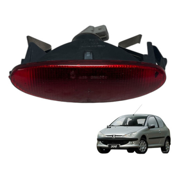 Luz Neblina Do Parachoque Traseiro Peugeot 206 2005 (usado)