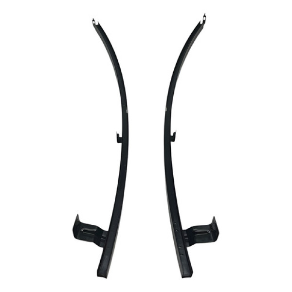 Par Guia Canaleta Vidro Traseiro Gol G3 2001 2002 2003 2004 Preto