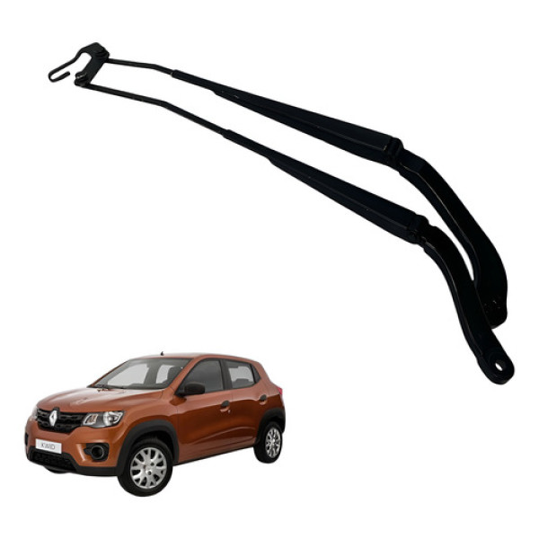 Par Braco Limpador Do Parabrisa Kwid 1.0 2019 2020 (usado) Esquerdo