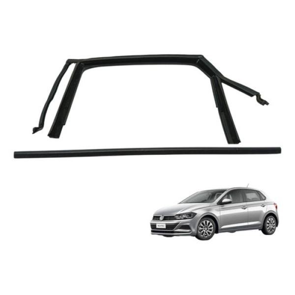 Kit Pestana Porta Traseira Esquerda Polo 2018 2020 (usado)