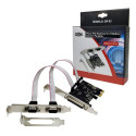 Placa Pci Express Dex 2 Portas Seriais 1 Paralela Low Profile Dp-03