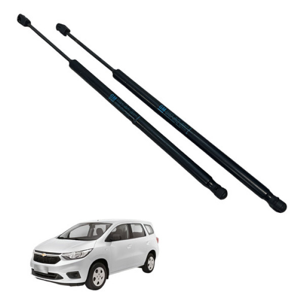 Par Amortecedor Da Tampa Traseira Gm Spin 2020 2021 Original