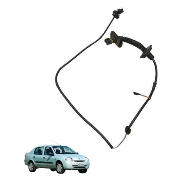 Chicote Da Porta Traseira Esquerda Clio 2001 2004 (usado)