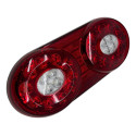 Lanterna Traseira Lado Direito Led Multilight 24v Universal Direito/passageiro Vermelho