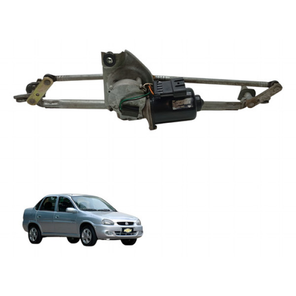 Motor Limpador Parabrisa Dianteiro Corsa 2001 2004 (usado)