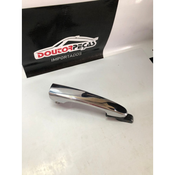 Maçaneta Cromada Externa Dianteira Esquerda Tucson 2010 Prateado
