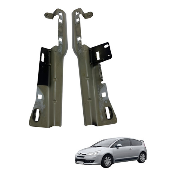 Par Suporte Guia Paralama Dianteiro Citroen C4 2007 2009
