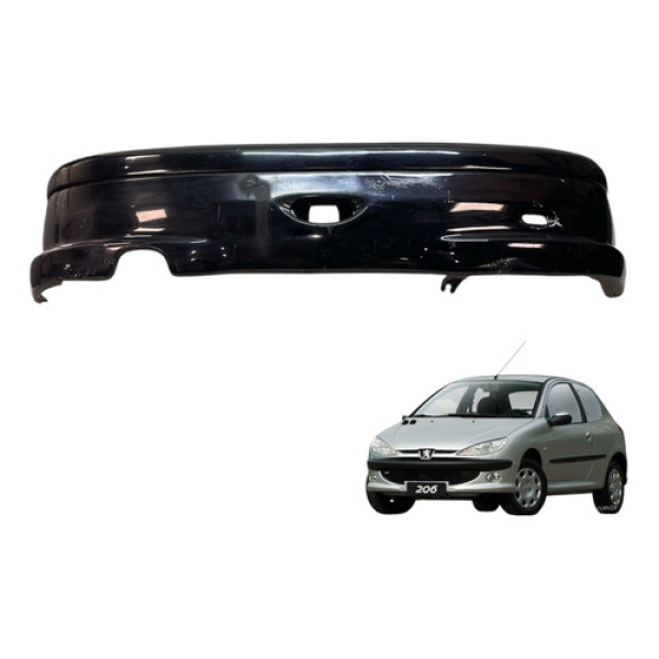 Parachoque Traseiro Peugeot 206 Hatch 2005 2006 2007 (usado)