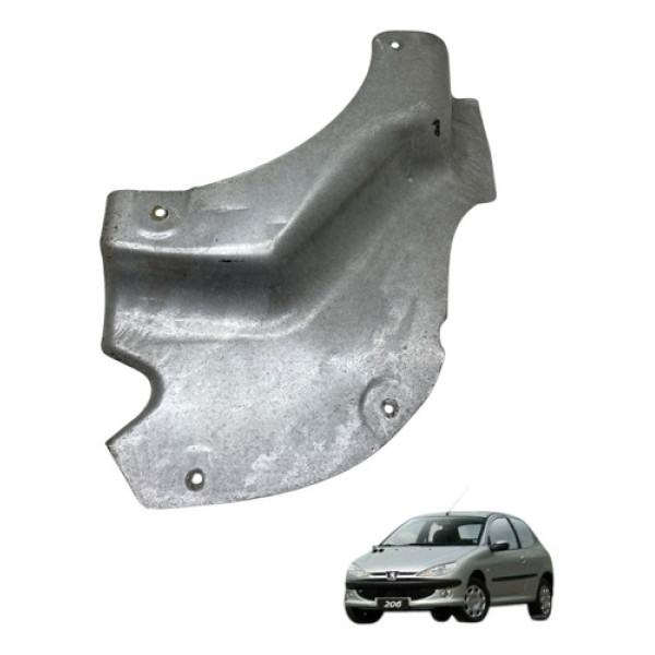 Defletor Calor Escapamento Peugeot 206 1.4 2004 2006 (usado)