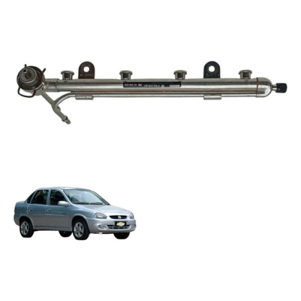 Flauta Bico Injetor Corsa 1.0 Alcool 2002 2003 2004 (usado)