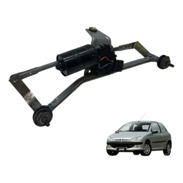 Motor Limpador Do Parabrisa Peugeot 206 2005 2007 (usado)