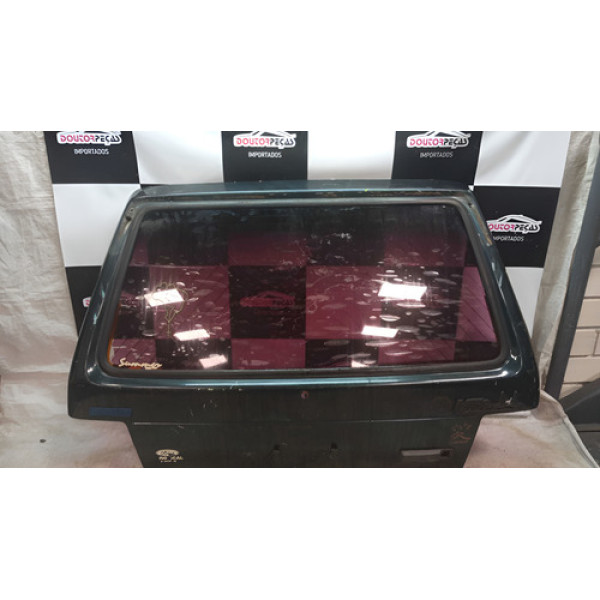 Tampa Traseira Fiat Uno Mille 91/00 Preto