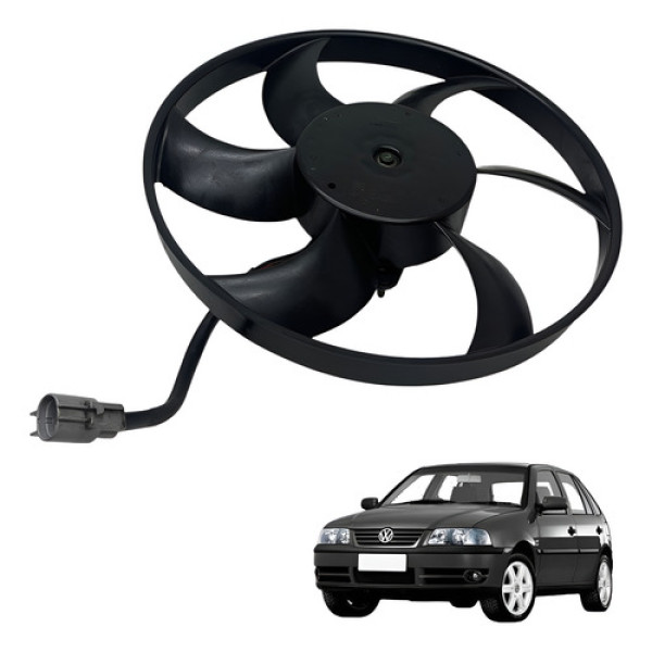 Ventoinha Do Radiador Gol Parati G3 1.0 2001 2002 2003 2004 1