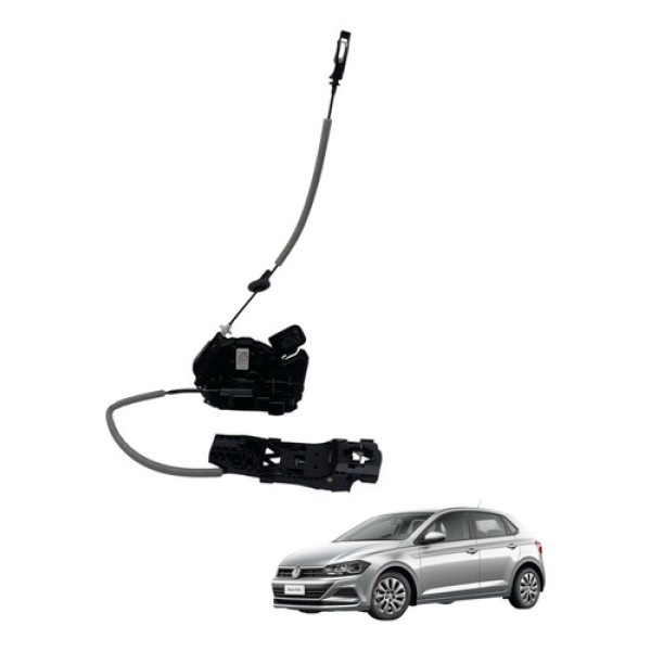 Fechadura Porta Traseira Esquerda Vw Polo 2018 2020 (usado)