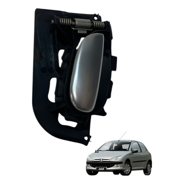 Macaneta Interna Traseira Esquerda Peugeot 206 2005 (usado) Dianteira