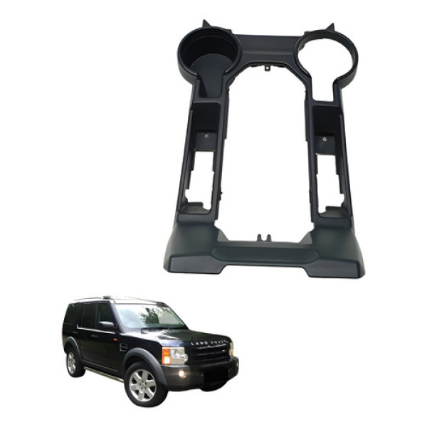 Moldura Console Central Porta Copos Discovery 3 2008 (usado) Preto