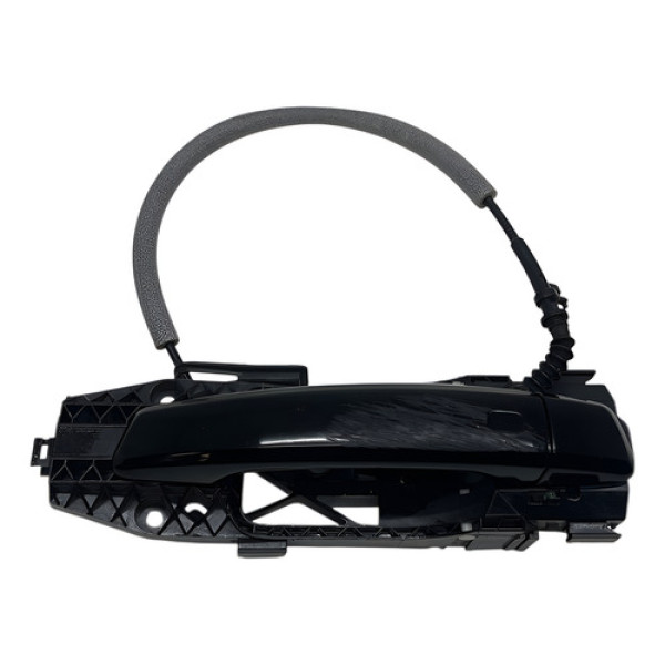 Macaneta Externa Dianteira Lado Direito Audi A3 2015 2017 Preto