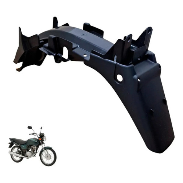 Paralama Traseiro Titan 125 2000 2004 Fan 2005 2008 Wester Traseira