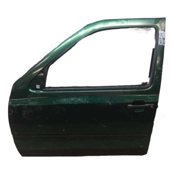 Porta Dianteira Esquerda Golf 1995 1996 1997 1998 Dianteira Esquerda Verde-escuro