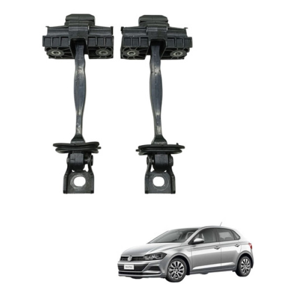 Par Limitador Porta Traseira Vw Polo 2018 2019 2020 (usado)
