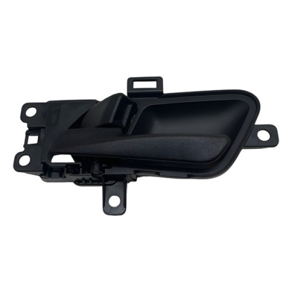 Macaneta Interna Porta Traseira Esquerda Creta 2019 2021 Preto Traseira