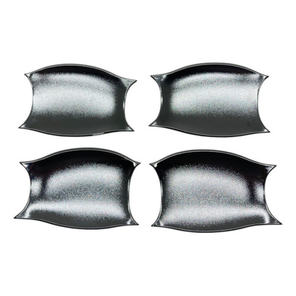 Jogo Aplique Moldura Macaneta Externa Hilux 2017 2018 2019